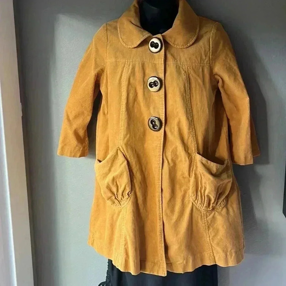 Jolt Corduroy 3/4 Sleeve Jacket, Size S - Picture 1 of 12